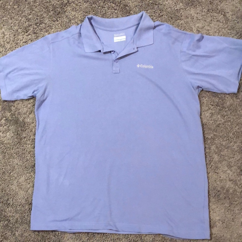 Columbia omni-wick collared shirt